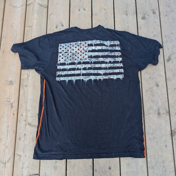 Affliction American Customs "Live Fast" Motorcycle T-Shirt - 2XL - Picture 7 of 7